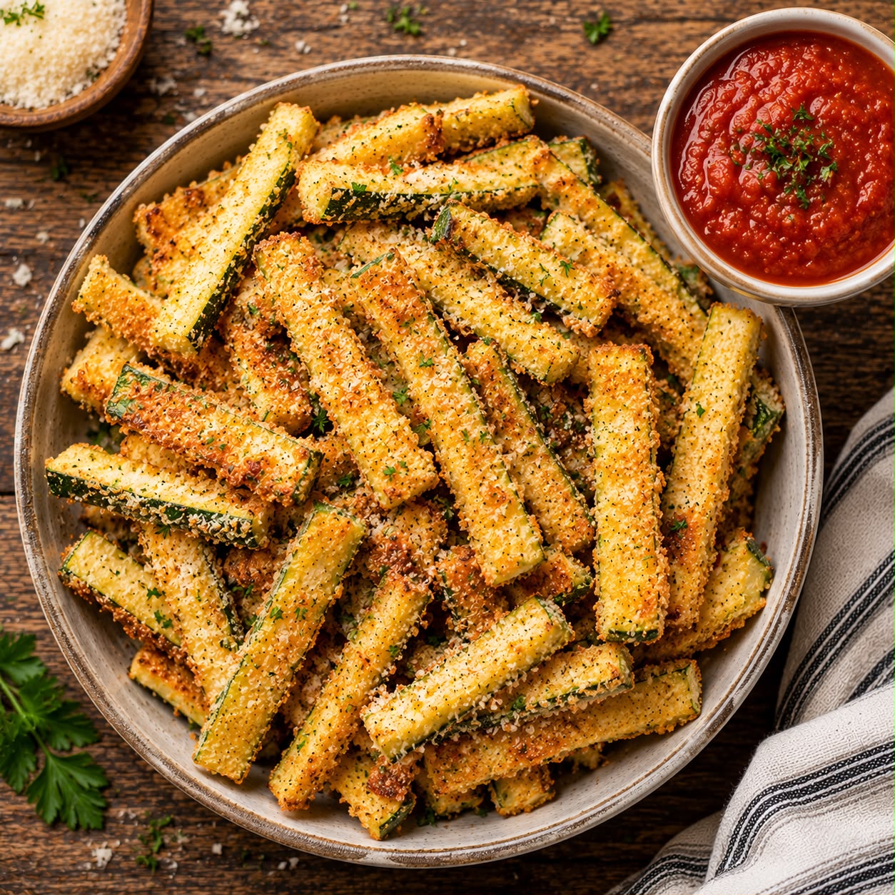 Baked Zucchini Fries