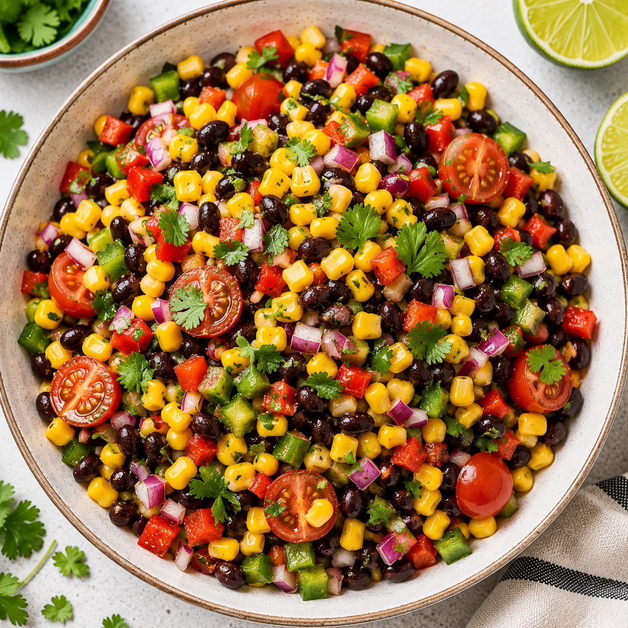 Quick Black Bean & Corn Salad