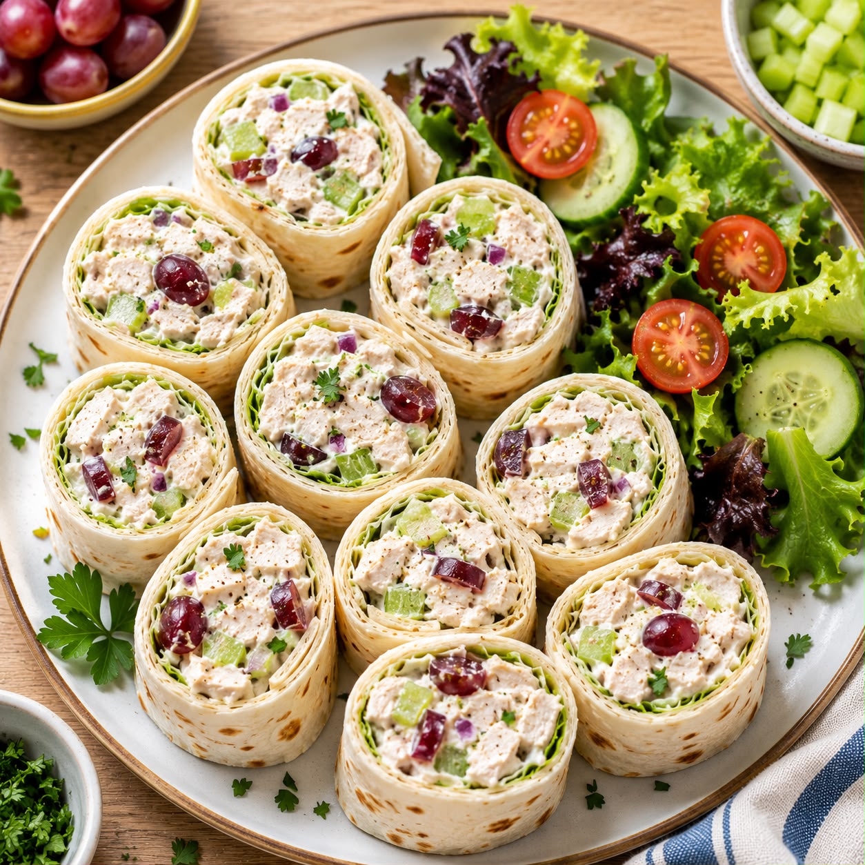 Chicken Salad Wraps