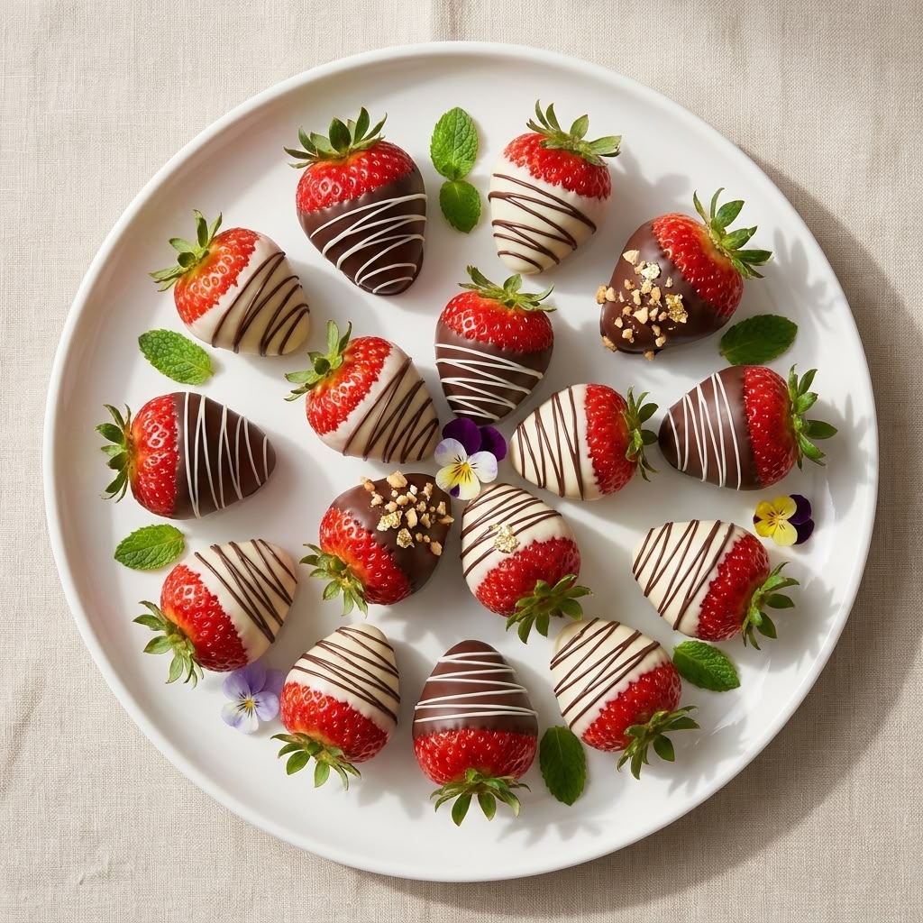 Chocolate-Dipped Strawberries