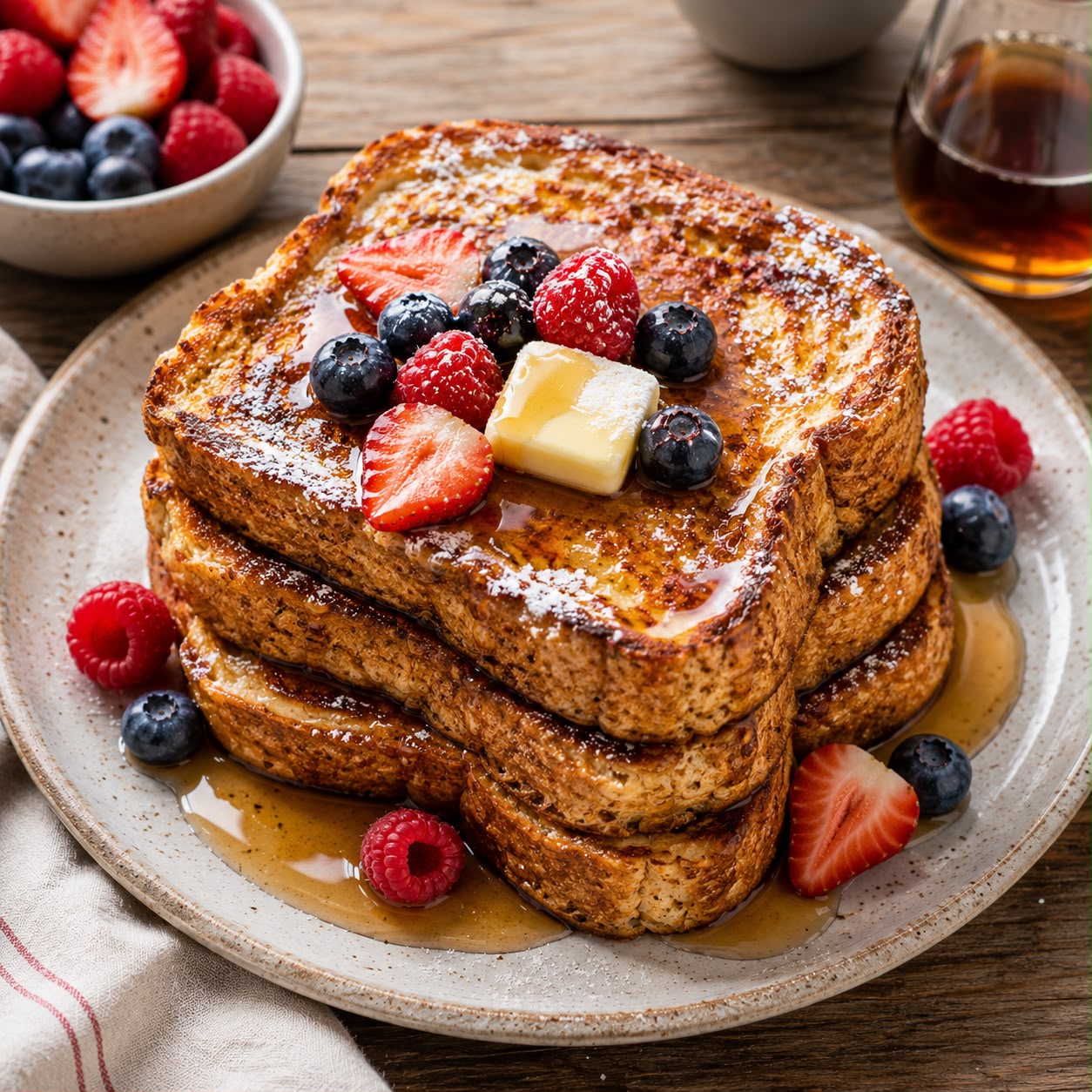 Classic French Toast (5-Ingredient Breakfast)
