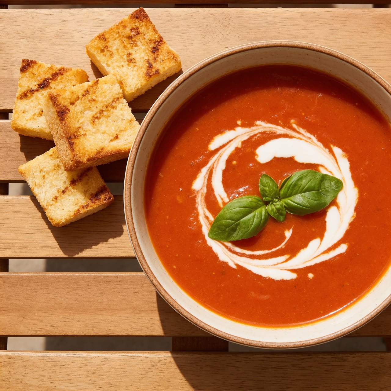 Creamy Tomato Basil Soup