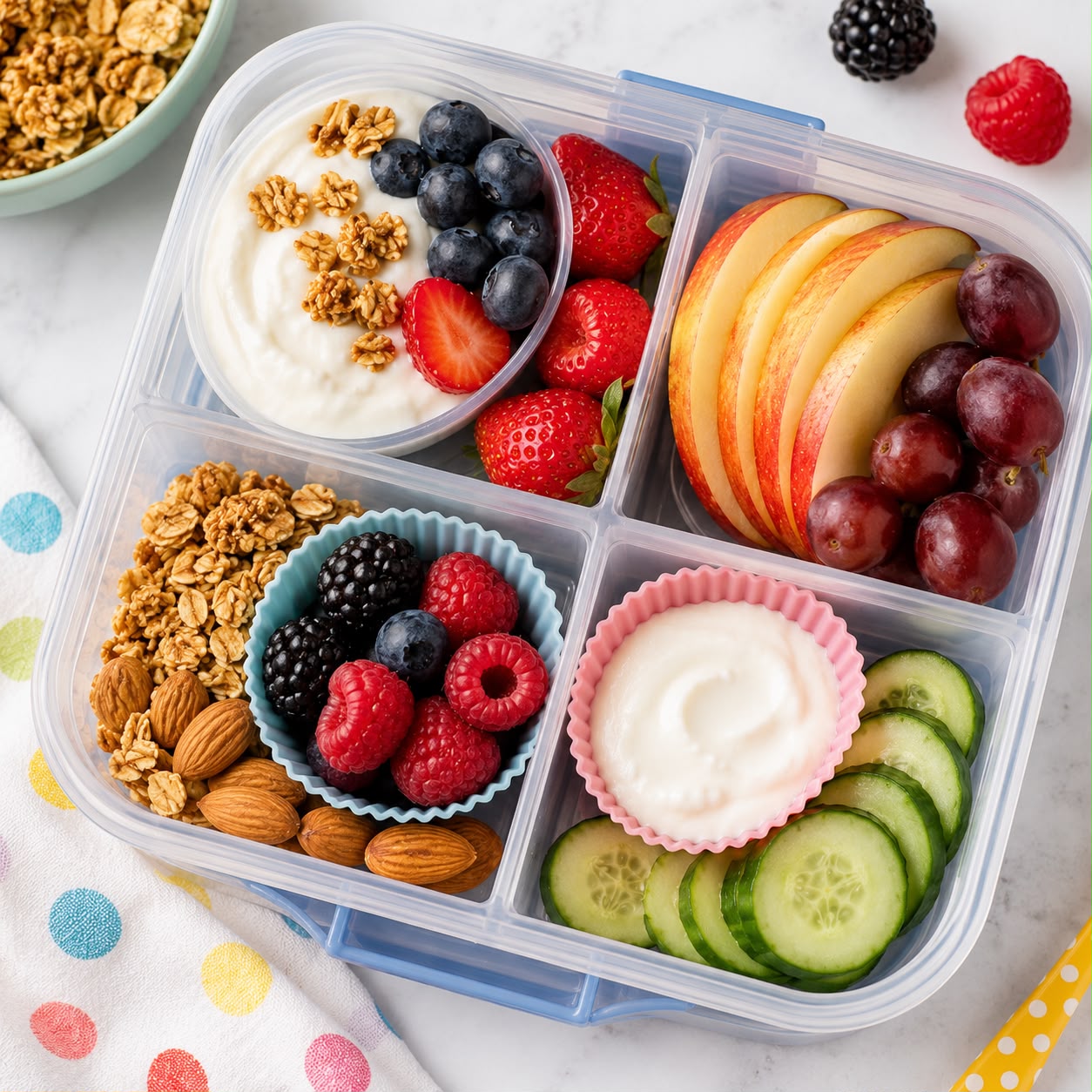Fruit & Yoghurt Lunchbox