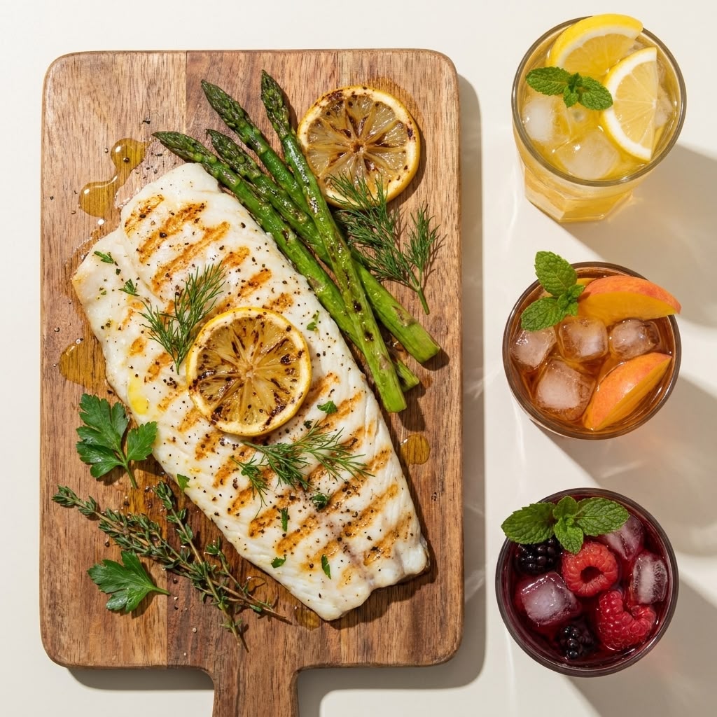 Grilled Lemon Herb Fish