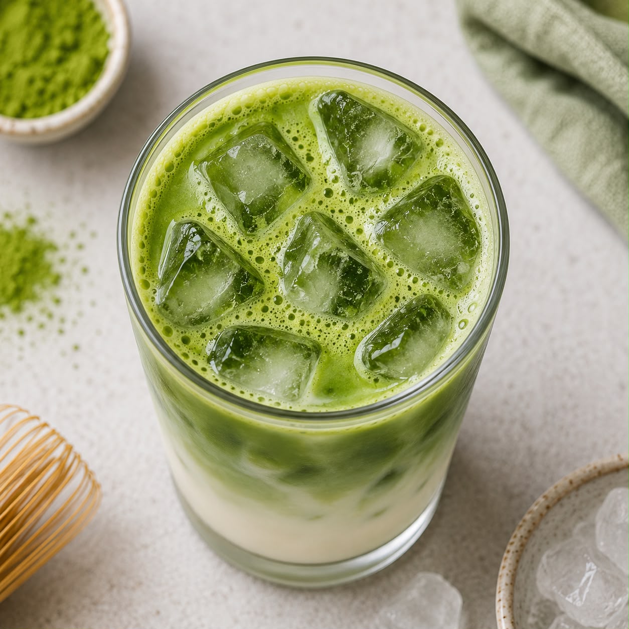 Iced Matcha Latte