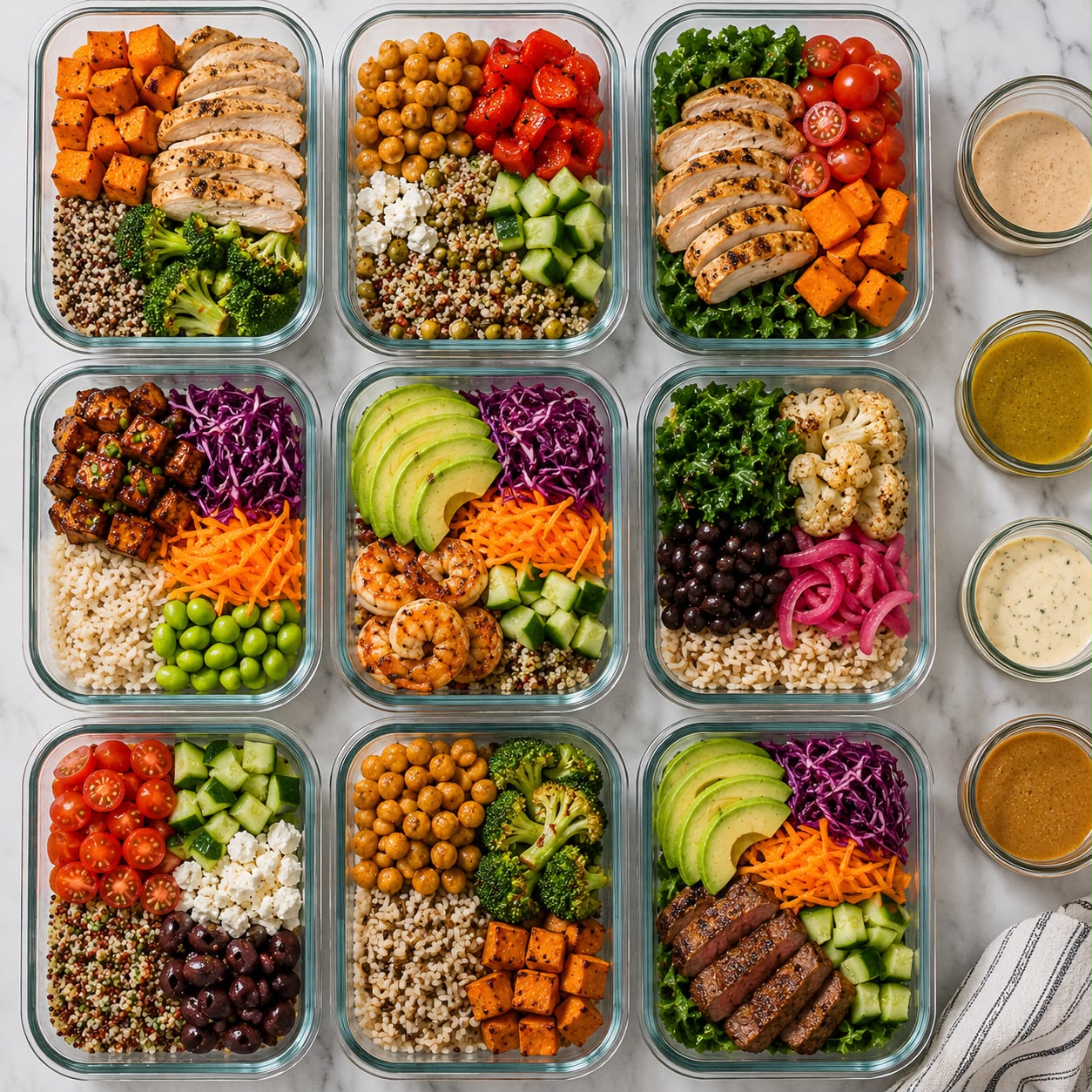 Meal Prep Buddha Bowls