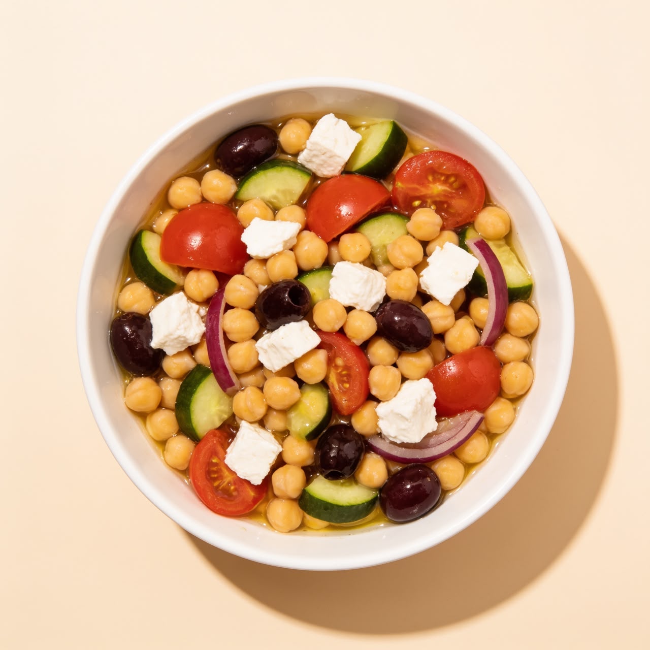 Mediterranean Chickpea Salad