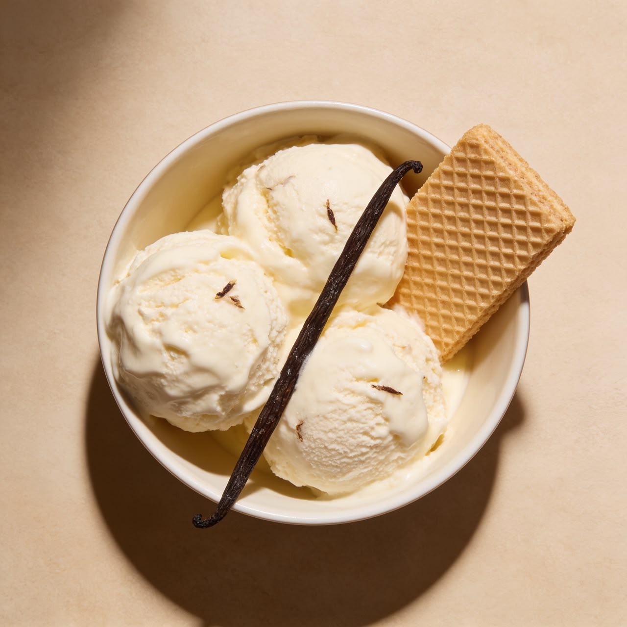 No-Churn Vanilla Ice Cream