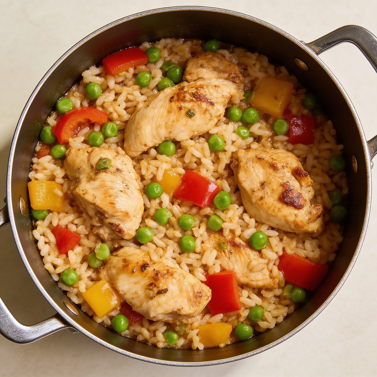 One-Pot Budget Chicken & Rice