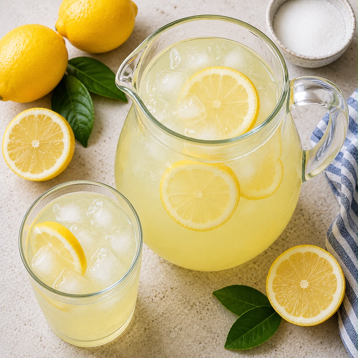 Refreshing Lemonade (3 Ingredients)