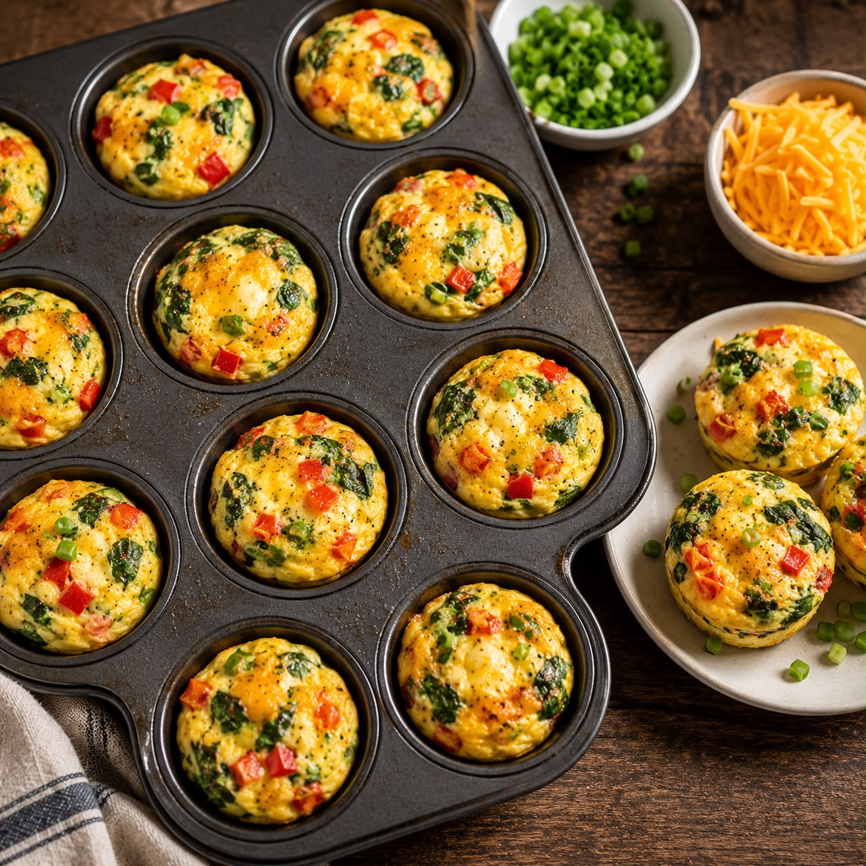 Scrambled Egg Muffin Cups