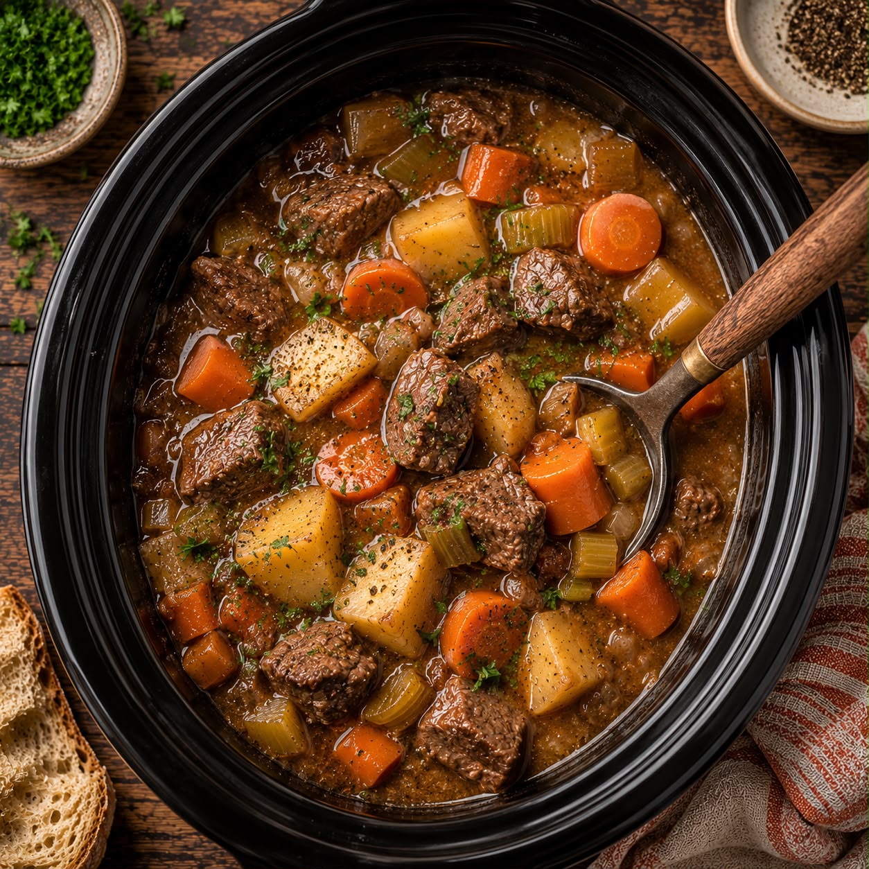 Slow Cooker Budget Stew