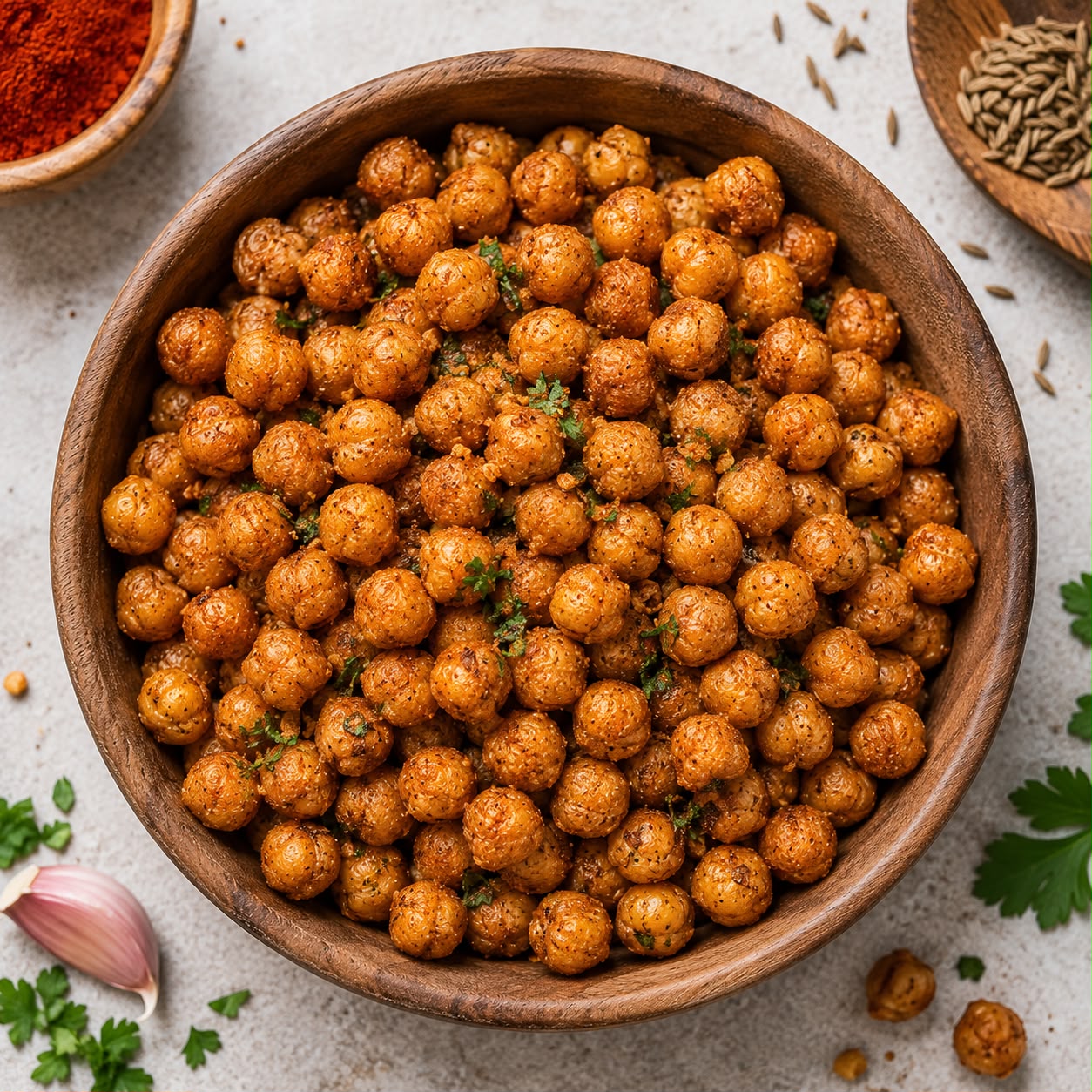 Spiced Roasted Chickpeas