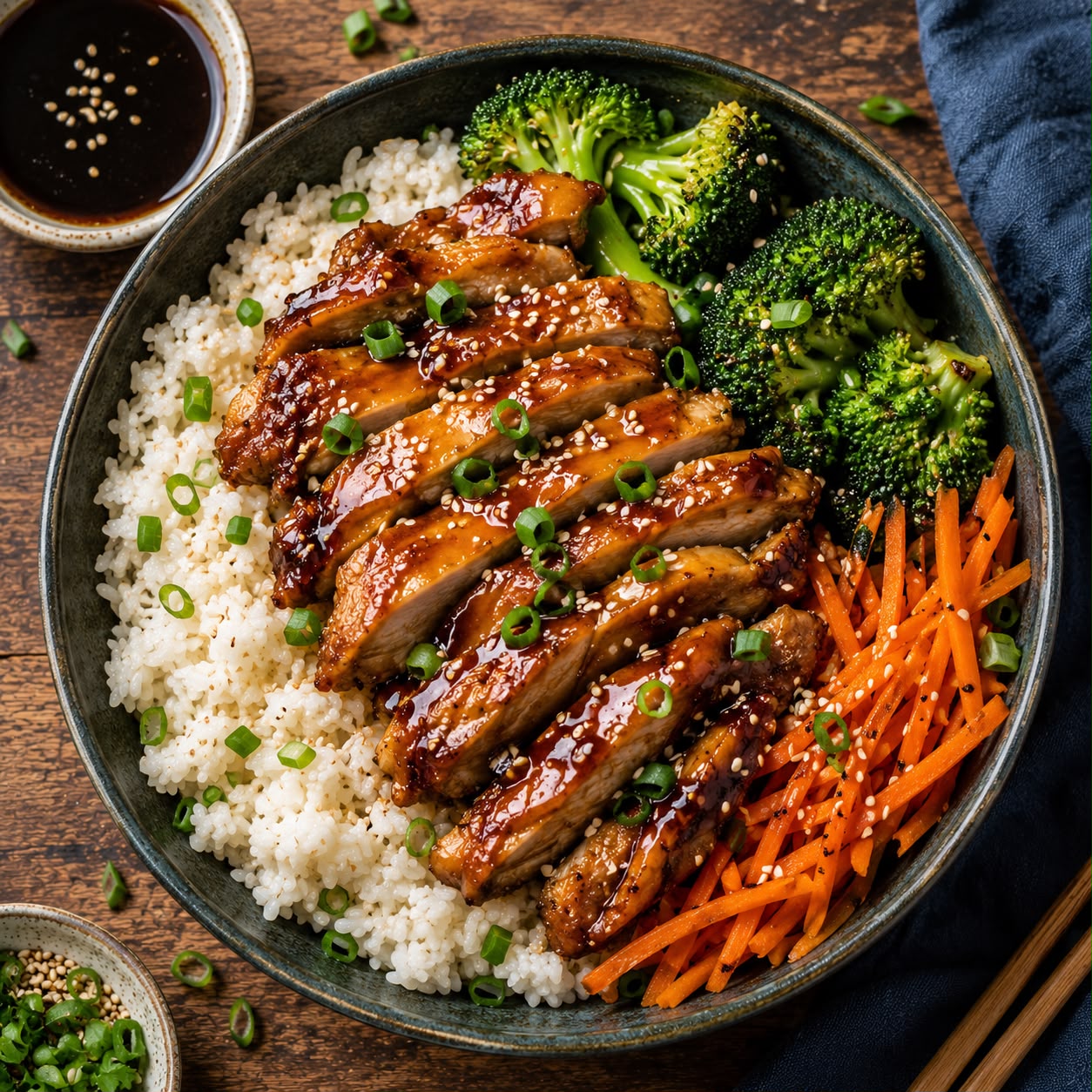 Teriyaki Chicken Rice Bowls