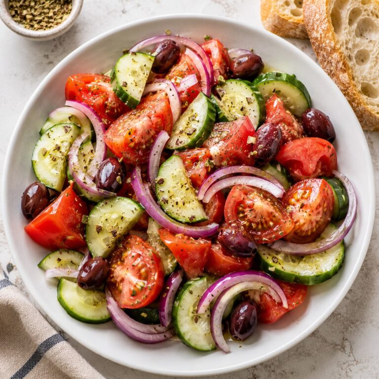 Tomato and Cucumber Salad