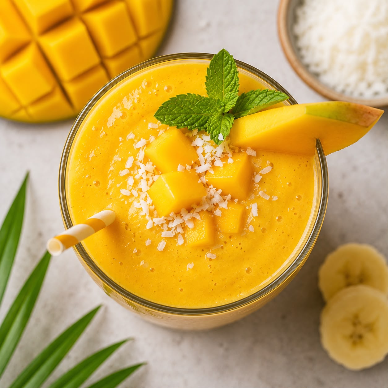 Tropical Mango Smoothie